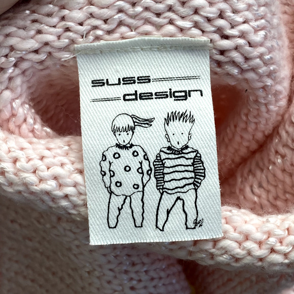 Suss Design Toddler Girl's Pink Knit Ballerina Sweater Size 4 - Picture 3 of 5